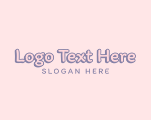 Learning Center - Cute Children Wordmark logo design