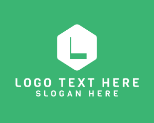 Pink Hexagon - Generic Minimalist Company logo design