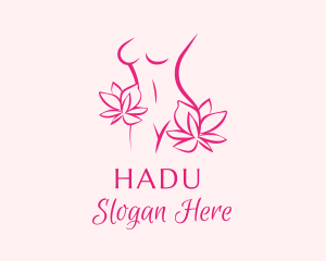 Floral Feminine Body Logo