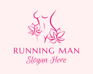 Floral Feminine Body Logo