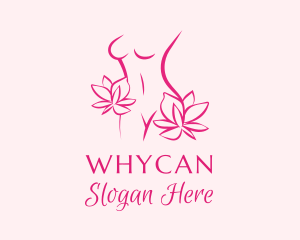 Floral Feminine Body Logo