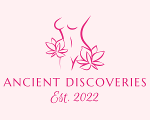 Floral Feminine Body logo design