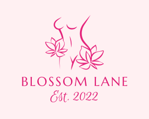 Floral - Floral Feminine Body logo design