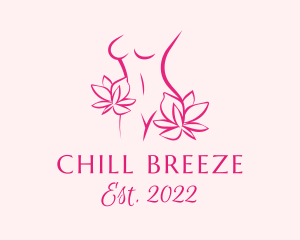 Floral Feminine Body logo design