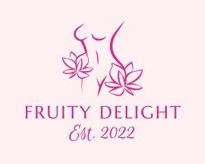 Floral Feminine Body logo design