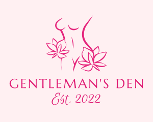 Floral Feminine Body logo design