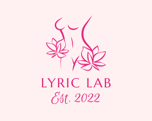 Floral Feminine Body logo design