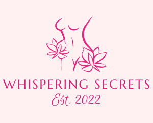 Floral Feminine Body logo design