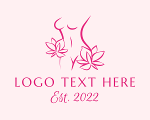 Floral - Floral Feminine Body logo design