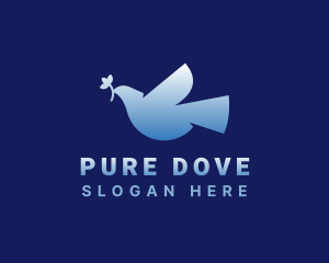 Freedom Peace Dove  logo design