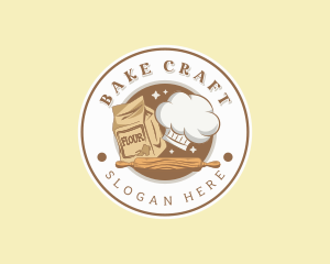 Baking Utensils Toque logo design