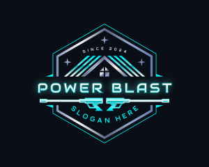 Pressure Power Wash logo design