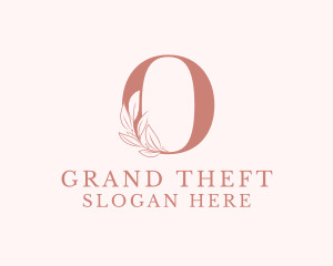 Shop - Elegant Leaves Letter O logo design