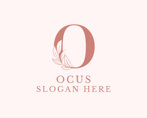 Elegant Leaves Letter O logo design