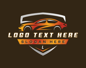 Car - Driving Sedan Automobile logo design