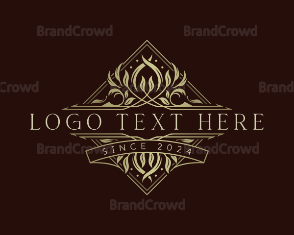 Luxury Ornament Vine Logo