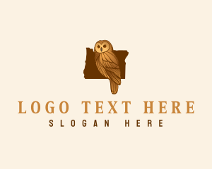 Avian - Oregon Owl Bird logo design