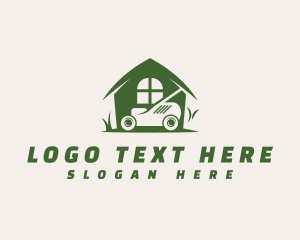Home - Lawn Mower Grass Maintenance logo design