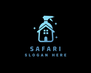 Home - House Cleaning Sprayer logo design