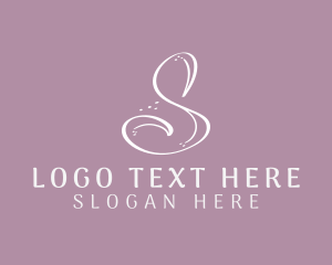 Interior Designer - Wellness Spa Letter S logo design