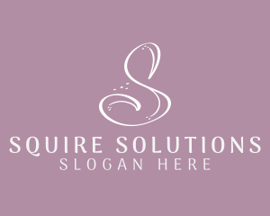 Wellness Spa Letter S  logo design