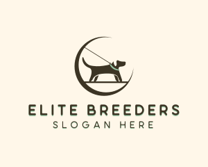 Dog Training Pet Leash logo design