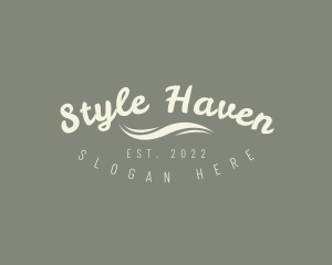 Retro Hipster Apparel Logo