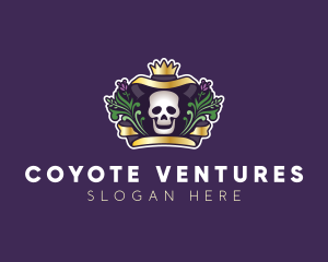 Mexican Dead Skull logo design