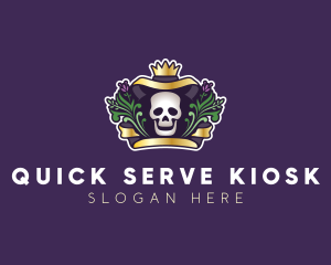 Mexican Dead Skull logo design