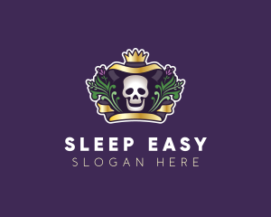 Mexican Dead Skull logo design