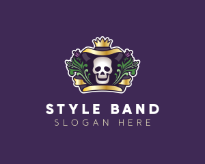 Mexican Dead Skull logo design