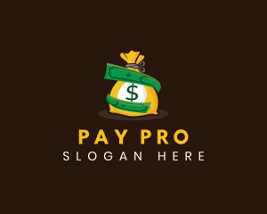 Payment - Money Bag Cash logo design