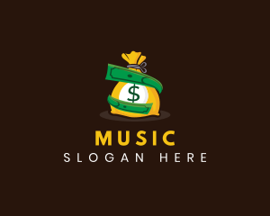 Dollar - Money Bag Cash logo design