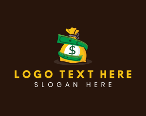 Money Bag Cash Logo