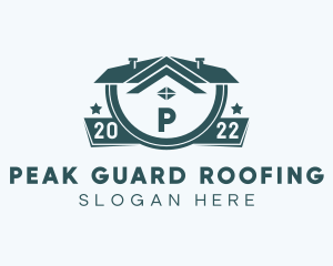 House Roofing Renovation logo design