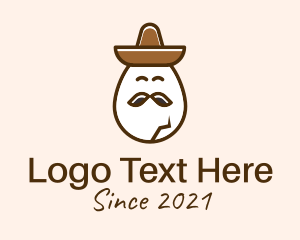 Sad - Sad Mascot Egg logo design