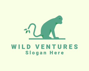 Wild - Wild Forest Monkey logo design