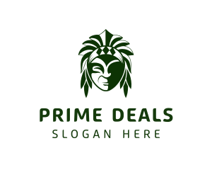 Amazon - Green Tribe Leader logo design