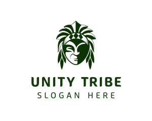 Green Tribe Leader logo design