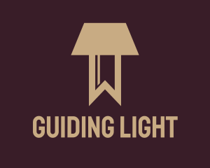 Lamp Bookmark Fixture logo design