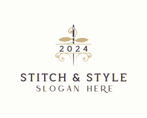 Stitching Needle Boutique logo design