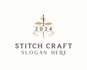Stitching Needle Boutique logo design