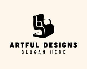 Furnishing Interior Design Decor logo design