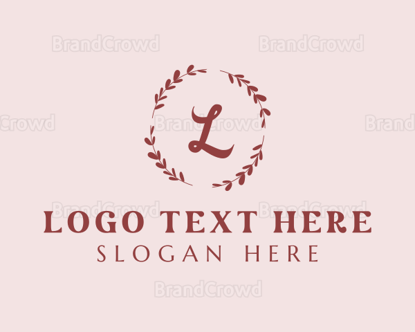 Leaf Wreath Boutique Logo