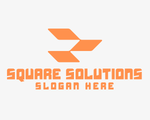 Squares - Racing Game Company logo design