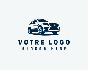 SUV Vehicle Transportation Logo