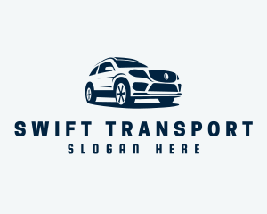 SUV Vehicle Transportation logo design