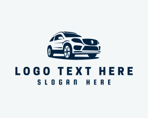 Transport - SUV Vehicle Transportation logo design