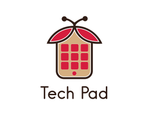 Ipad - Ladybug Mobile App logo design