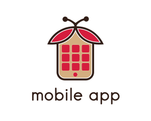 Ladybug Mobile App logo design